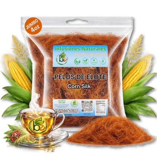 Té de Hierbas Barbas de Elote B-Experts 113 g Hoja Suelta Natural