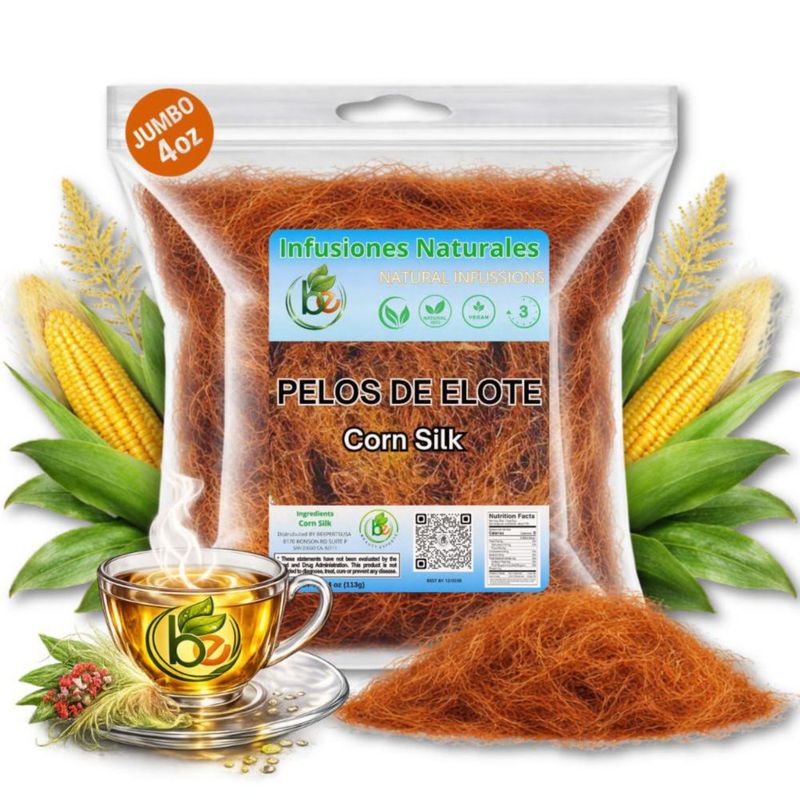 Té de Hierbas Barbas de Elote B-Experts 113 g Hoja Suelta Natural