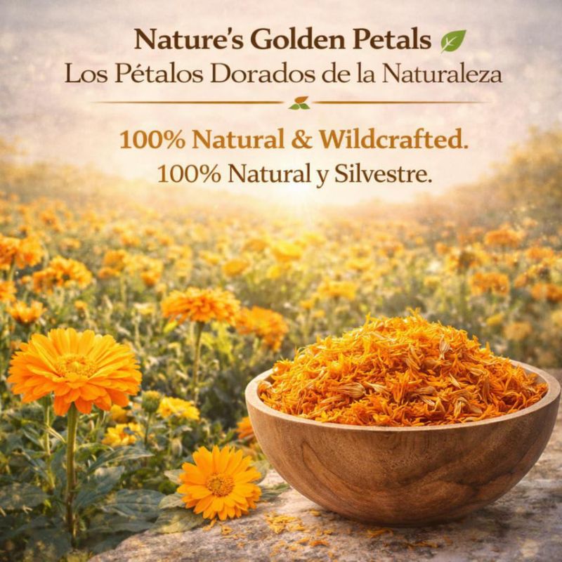 Té de hierbas B-Experts de caléndula 113 g hoja suelta natural