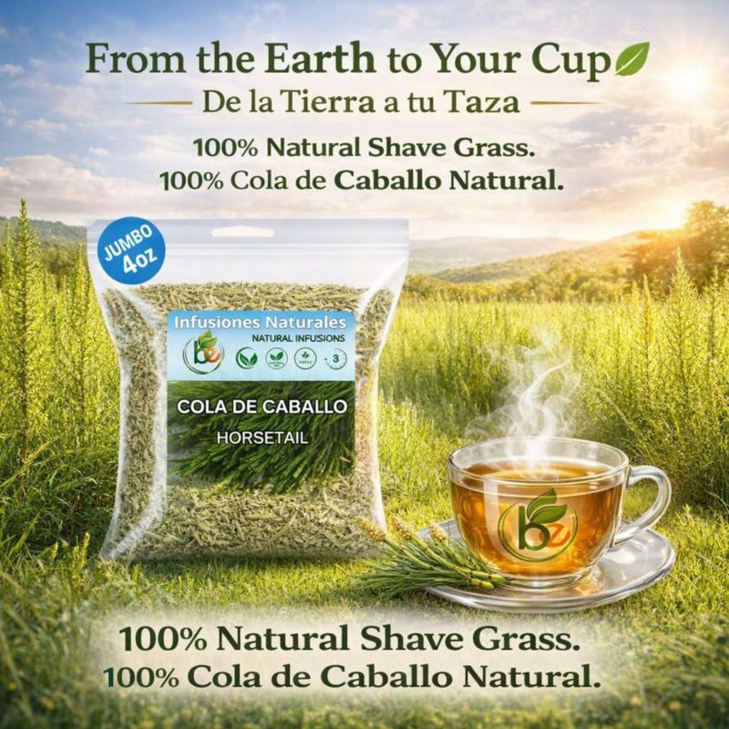 Té de hierbas B-Experts Cola de Caballo 113 g Natural Vegano