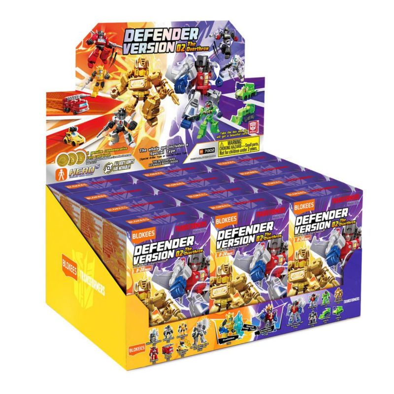 Figura de acción BLOKEES Transformers Versión Defensor 02 – The Overthrow