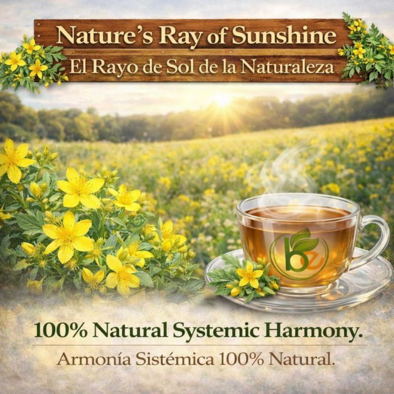 Té de hierba de San Juan B-Experts 113 g a granel