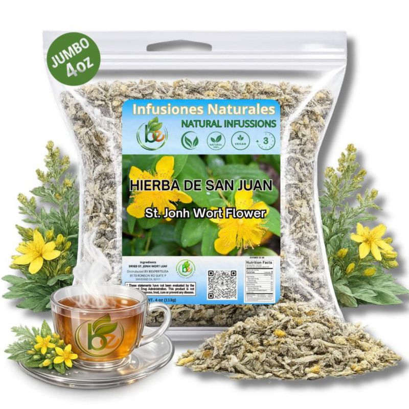 Té de hierba de San Juan B-Experts 113 g a granel
