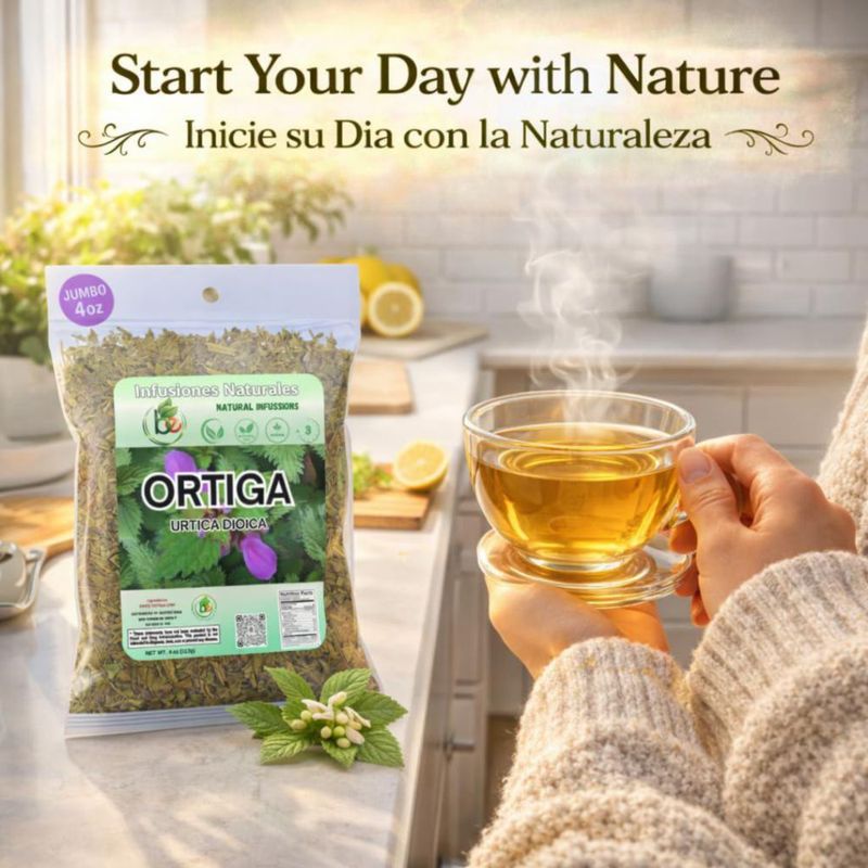 Té de hierbas B-Experts Ortiga 113 g natural sin cafeína