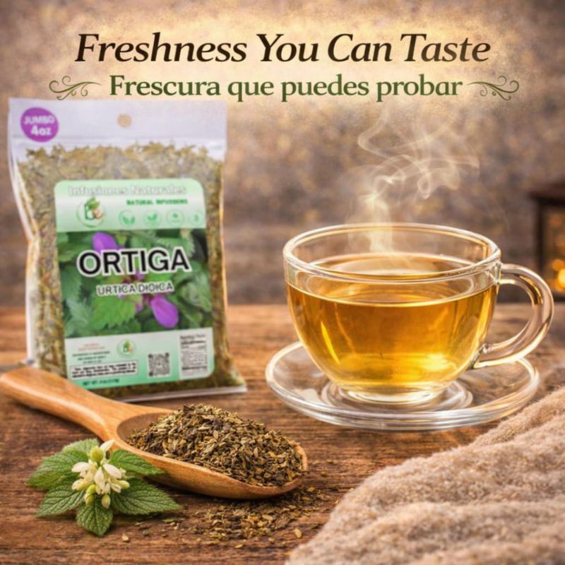Té de hierbas B-Experts Ortiga 113 g natural sin cafeína