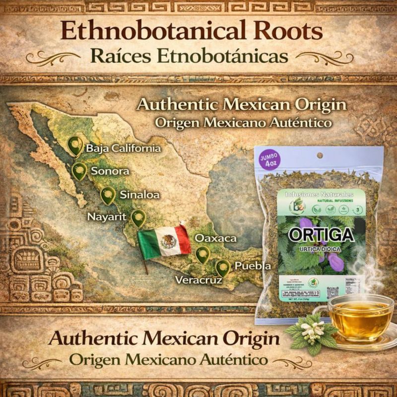 Té de hierbas B-Experts Ortiga 113 g natural sin cafeína