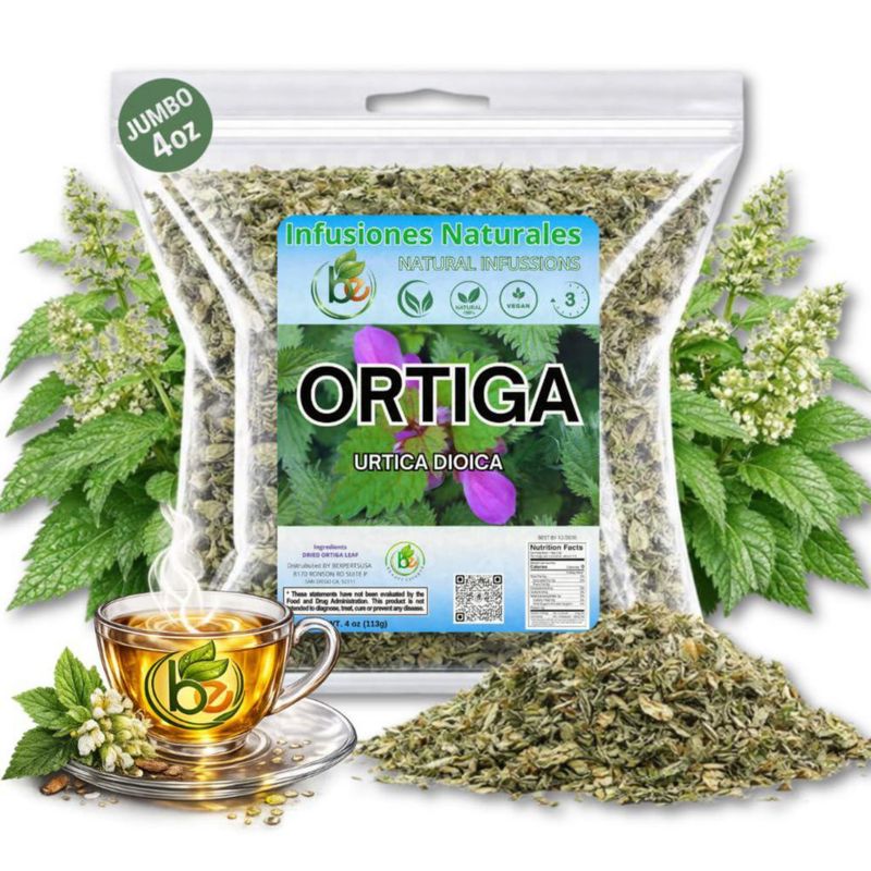 Té de hierbas B-Experts Ortiga 113 g natural sin cafeína