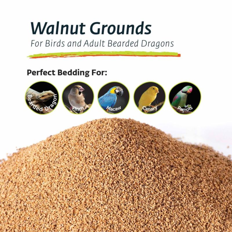 Sustrato para reptiles Natural Pack Galápagos 76 L de cáscara de nuez