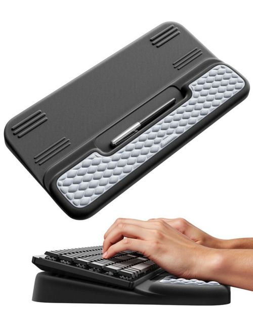 Reposamuñecas Vaydeer con Soporte para Teclado y Almohadilla de Espuma de Memoria