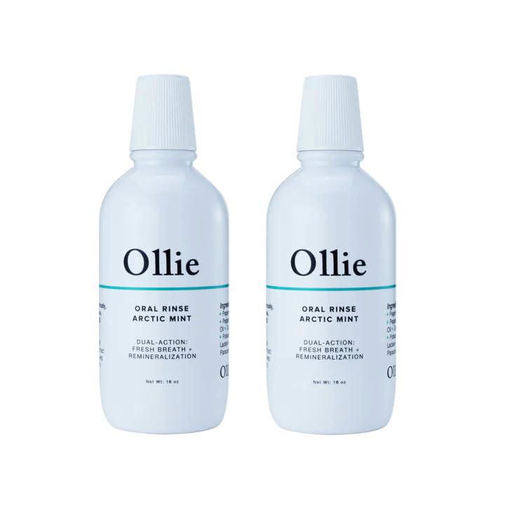 Enjuague bucal Ollie pack de 2 Menta Ártica sin alcohol