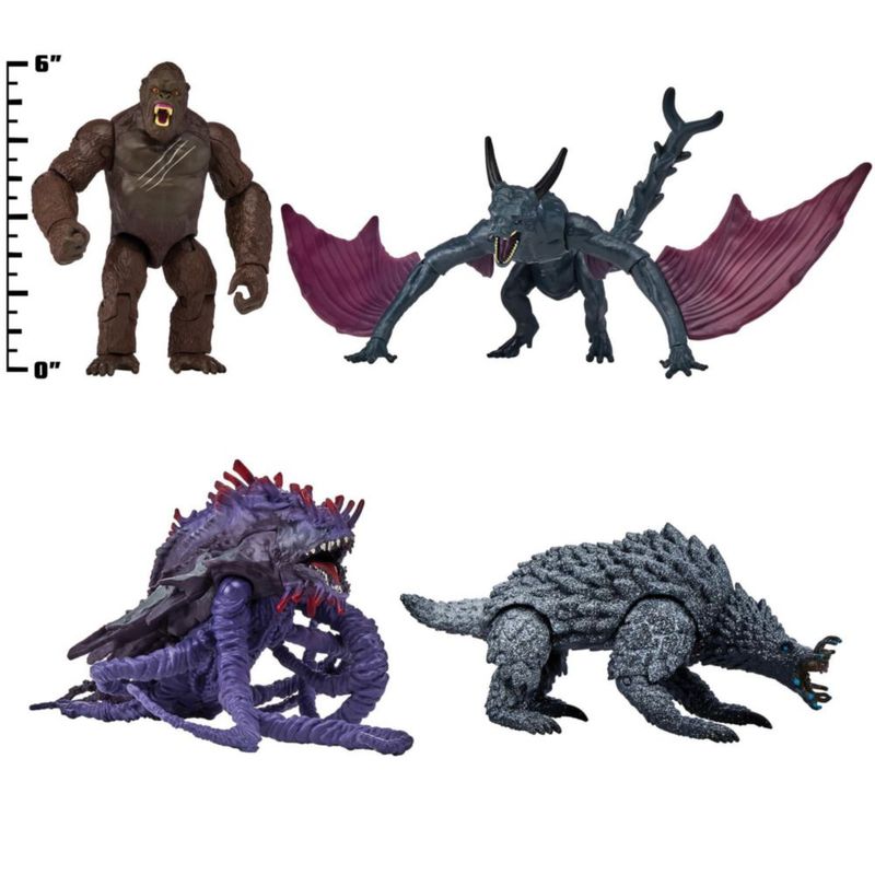 Paquete de Figuras de Acción MonsterVerse 15 cm