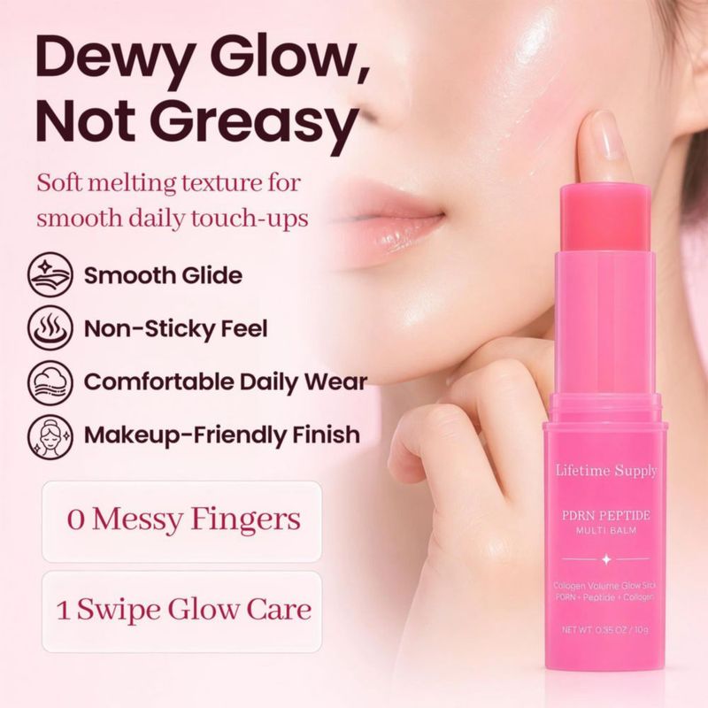 Multi Bálsamo Lifetime Supply 10 g para Cara Ojos y Labios – Pack de 2