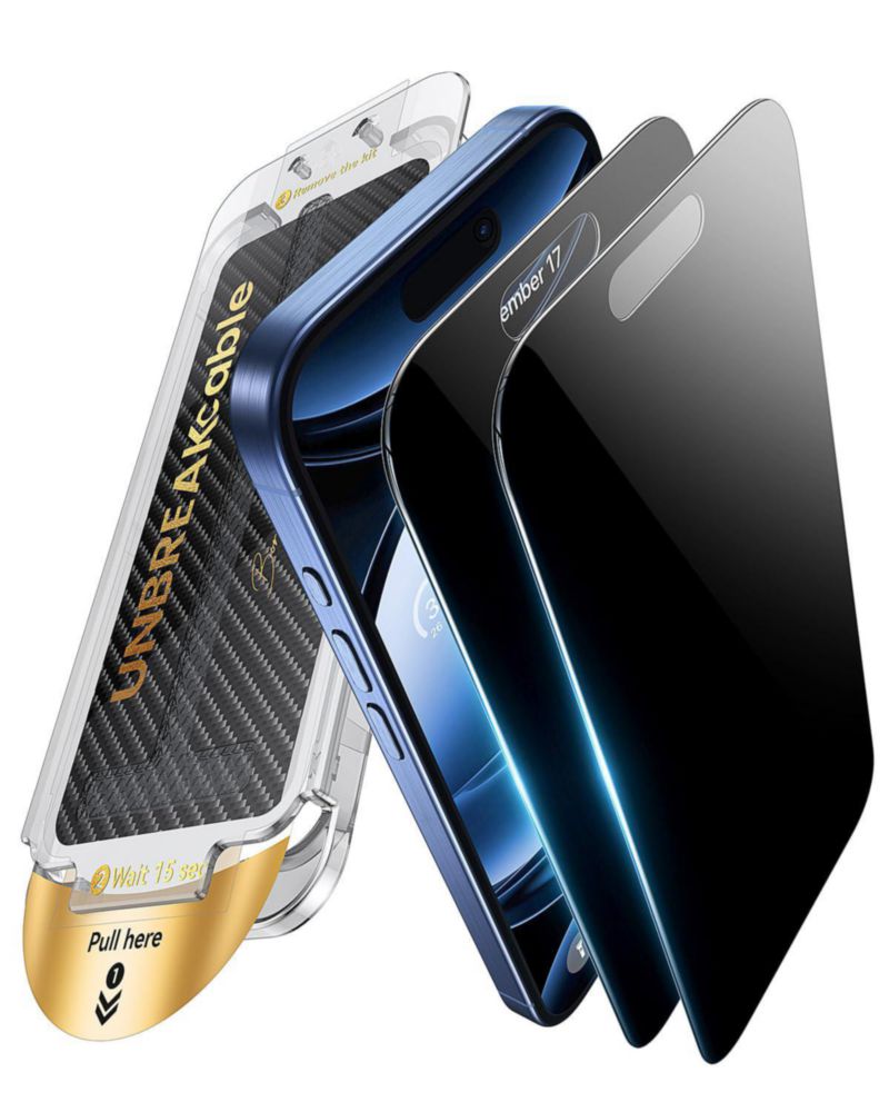 Protector de pantalla UNBREAKcable 6.7" Privacidad - Pack de 2