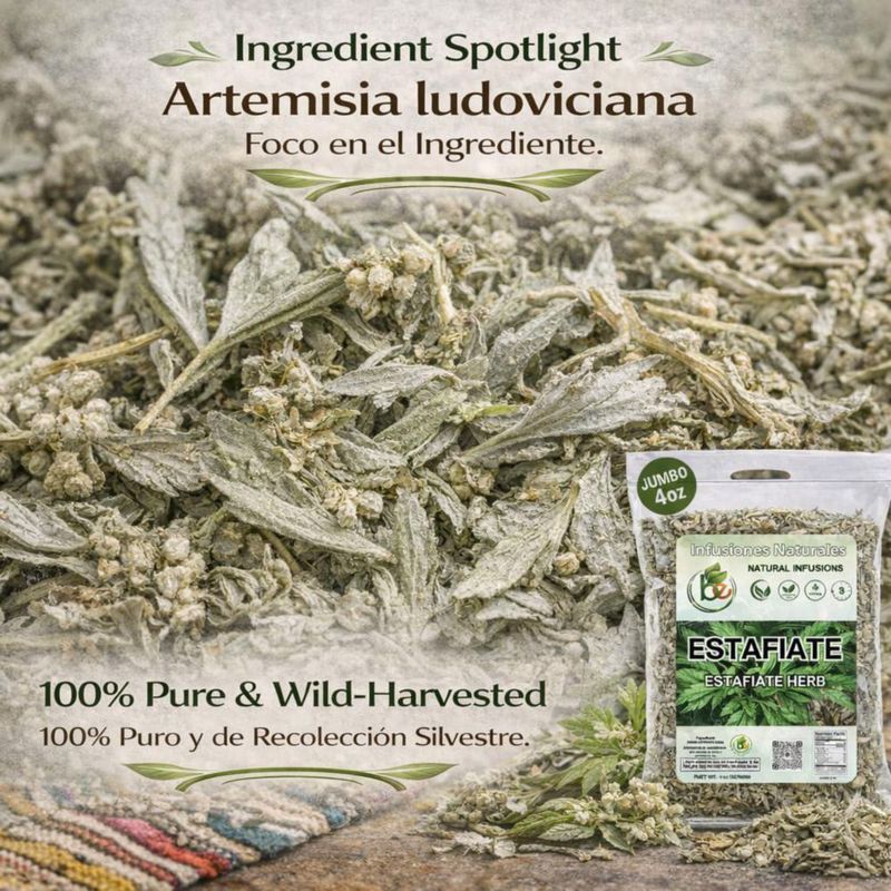 Té de hierbas B-Experts Estafiate 114 g natural artemisa