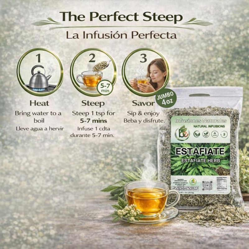 Té de hierbas B-Experts Estafiate 114 g natural artemisa