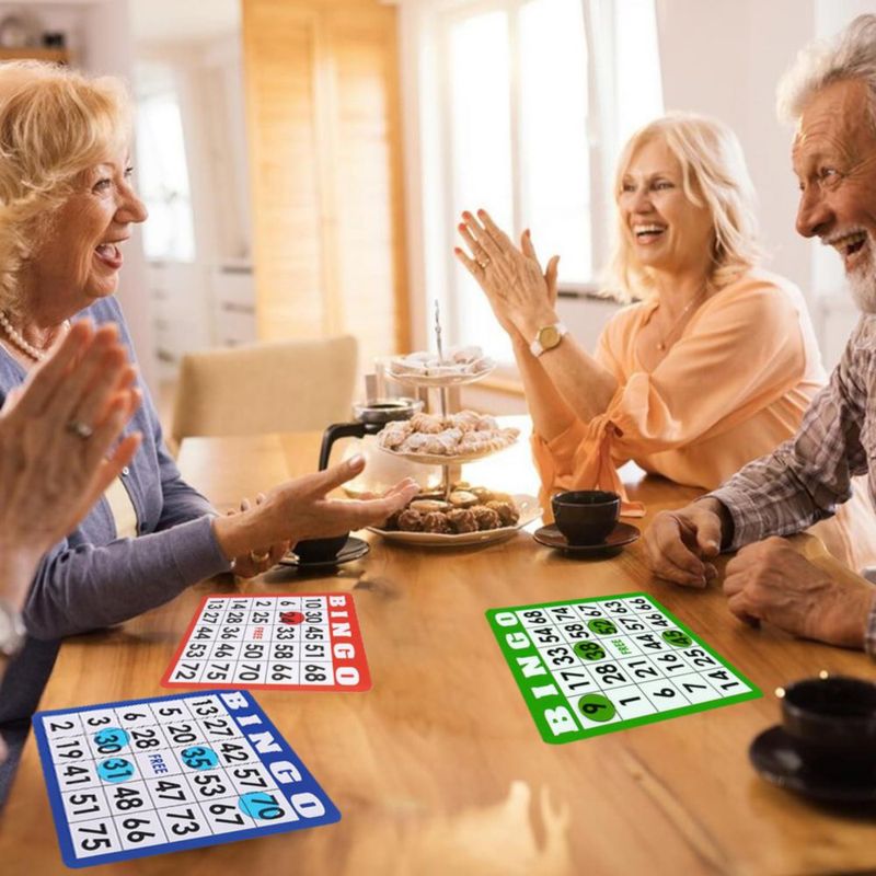 Tarjetas de Bingo GSE Games & Sports 135 x 121 cm – Pack de 100