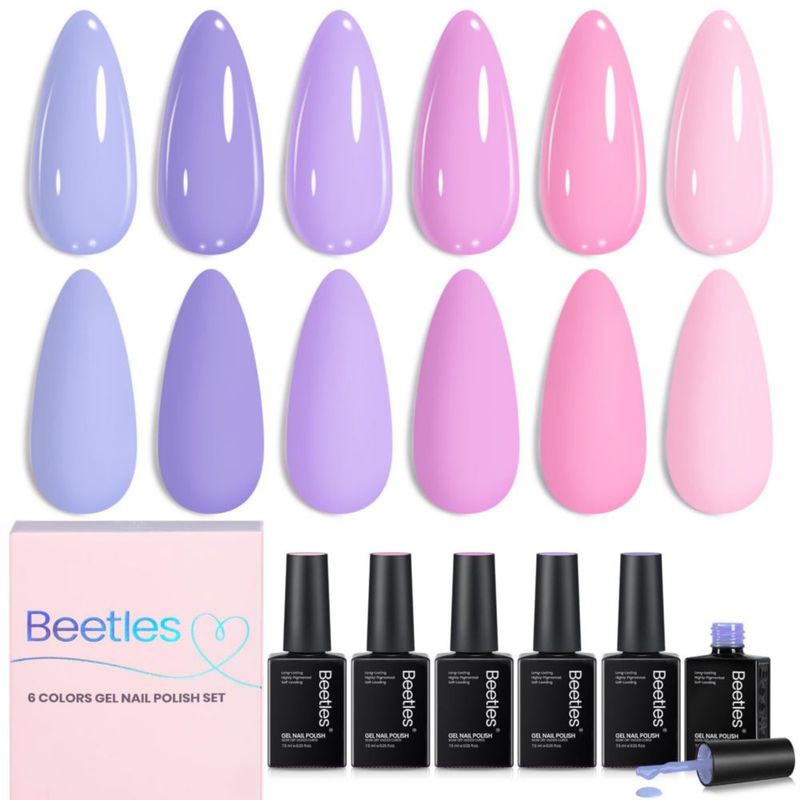 Gel de uñas Beetles 6 colores – Colección Floral Reverie