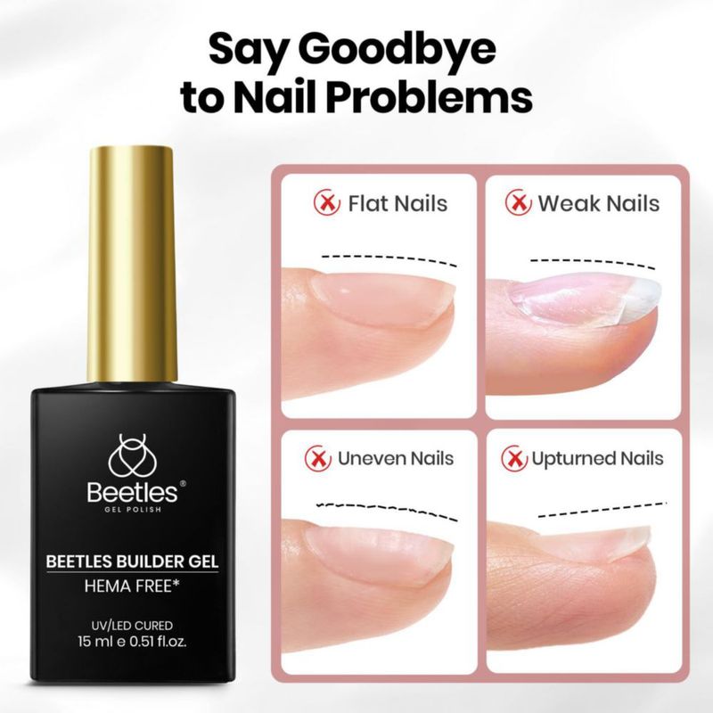 Gel Constructor Beetles 15 ml (2 unidades) sin HEMA ni TPO