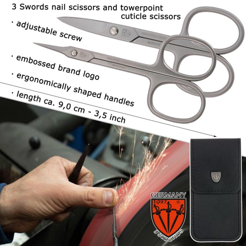 Tijeras 3 Swords Germany MEGASET de Acero Inoxidable