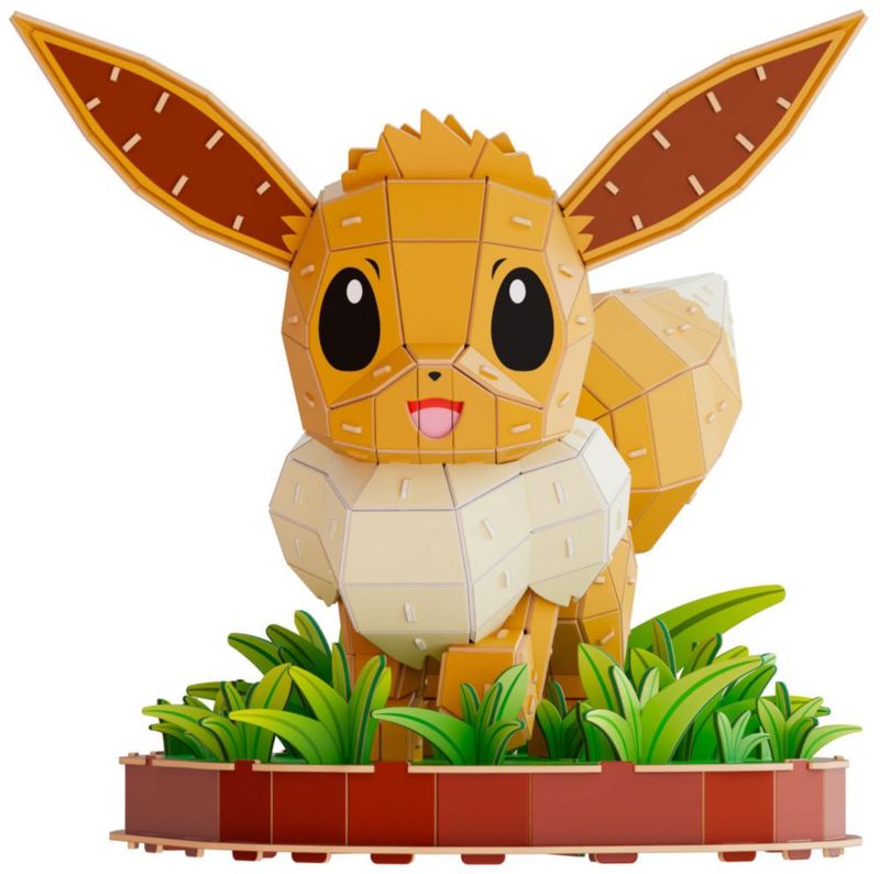 Rompecabezas 4D Build Pokémon Eevee – Kit de Modelo 3D