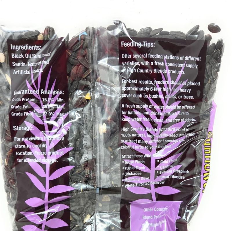 Semillas de girasol negro de aceite Dollaritem 454 g (1 lb)