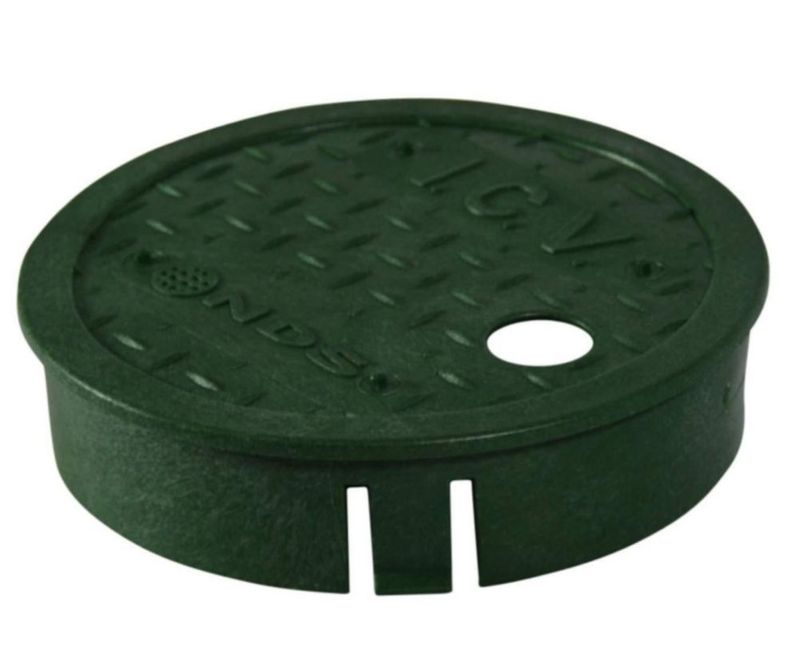 Tapa de caja de válvulas NDS ICV verde redonda económica de 1524 cm