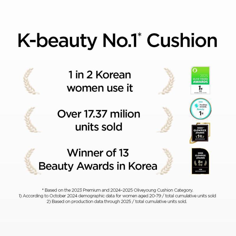 Base JUNG SAEM MOOL Essential Skin Nuder Cushion SPF50