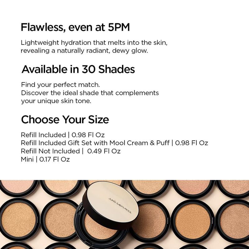 Base JUNG SAEM MOOL Essential Skin Nuder Cushion SPF50