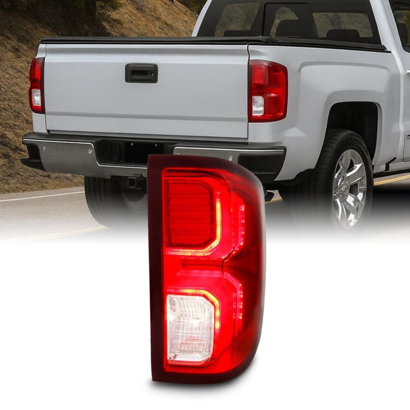 Luz trasera AKKON para Chevrolet Silverado 1500 LTZ 2016-2018 (lado derecho)