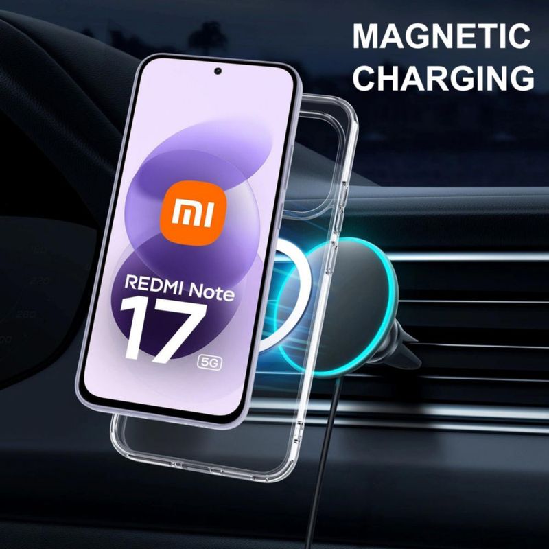 Funda magnética de PC para Redmi Note 17 4G/5G Suttkue