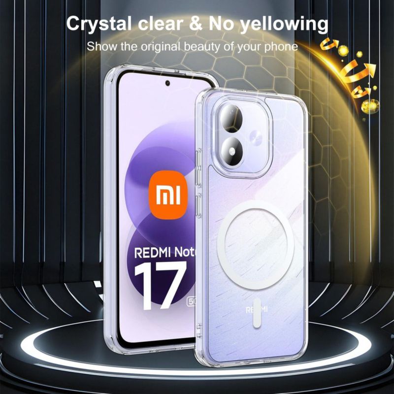 Funda magnética de PC para Redmi Note 17 4G/5G Suttkue