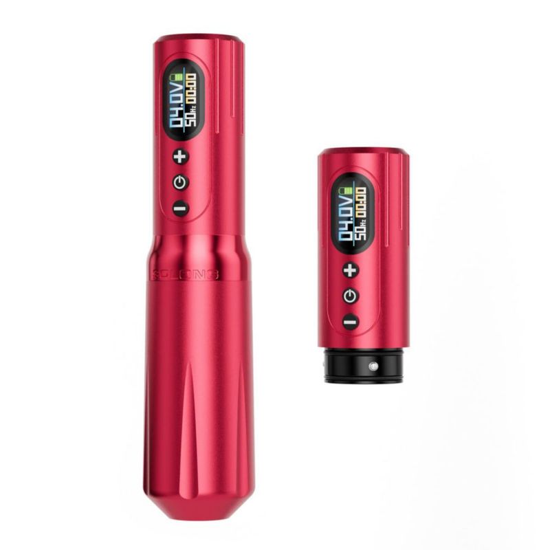 Kit inalámbrico de máquina de tatuaje Solong Tattoo 2000 mAh