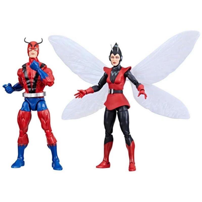 Figura de acción Marvel MVL Legends Hank y Wasp - Pack de 2