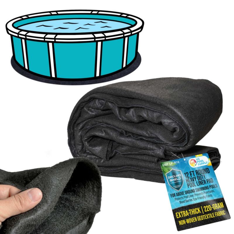 Almohadilla de Protección para la Lámina de Piscina U.S. Pool Supply 12 pies Redonda – Alta Resistencia