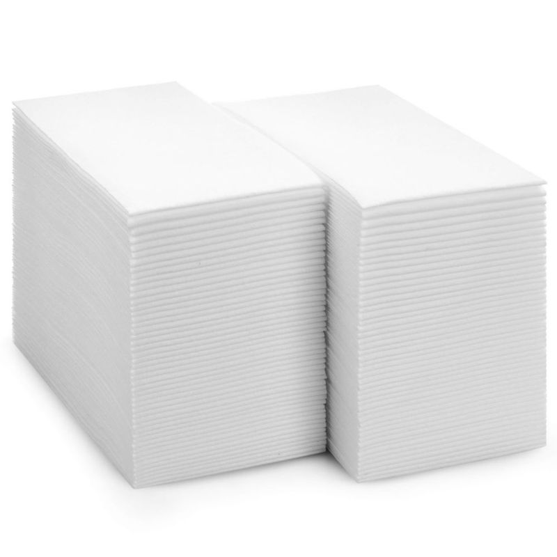 Toallas de mano BloominGoods pack de 1500 unidades con tacto de lino 20 x 43 cm