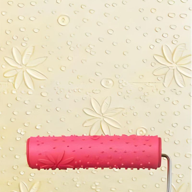 Rodillo de pintura BANCOO 18 cm texturizado de 7 pulgadas con patrón