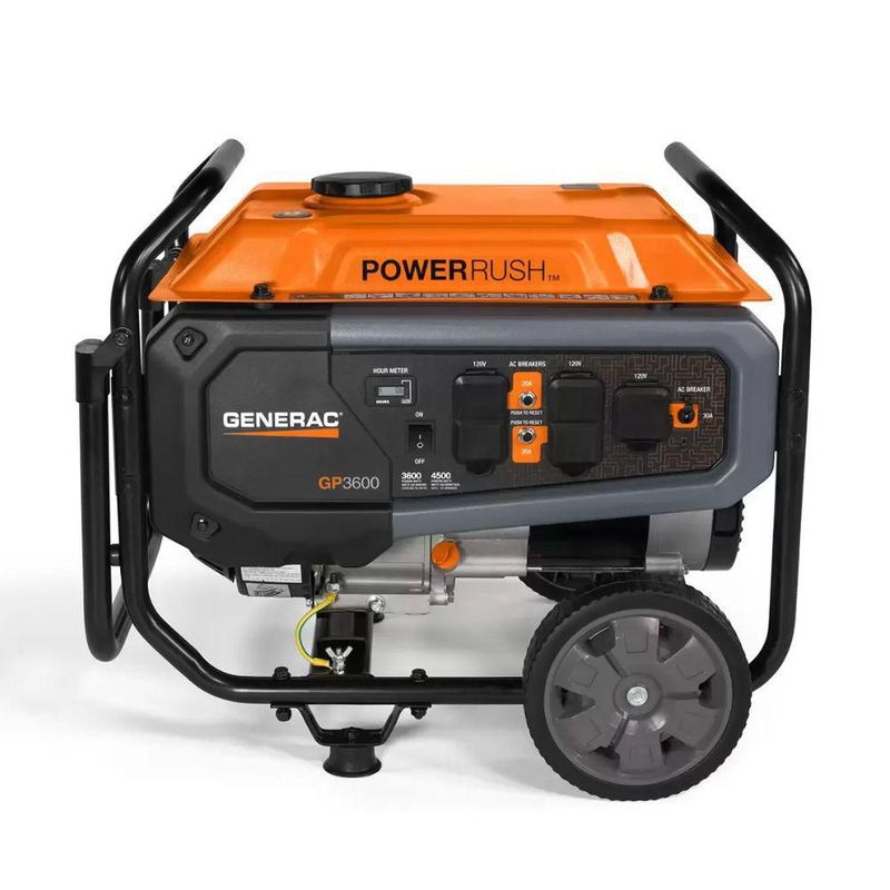 GENERADOR A GASOLINA 4500W GP3600 GENERAC
