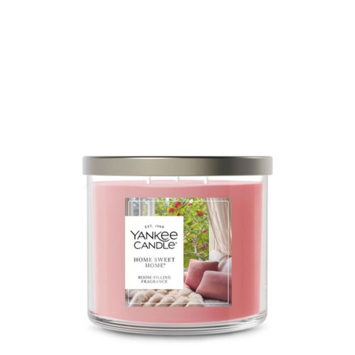 Vela Yankee Candle 411 g 3 mechas Home Sweet Home