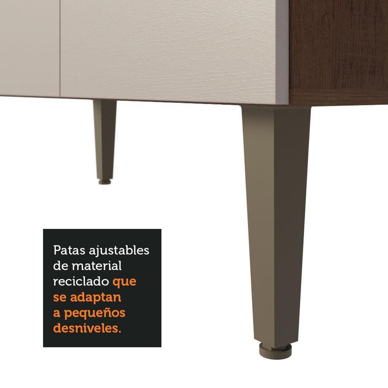 Cocina integral completa modular madesa gourmet 235cm mc 04