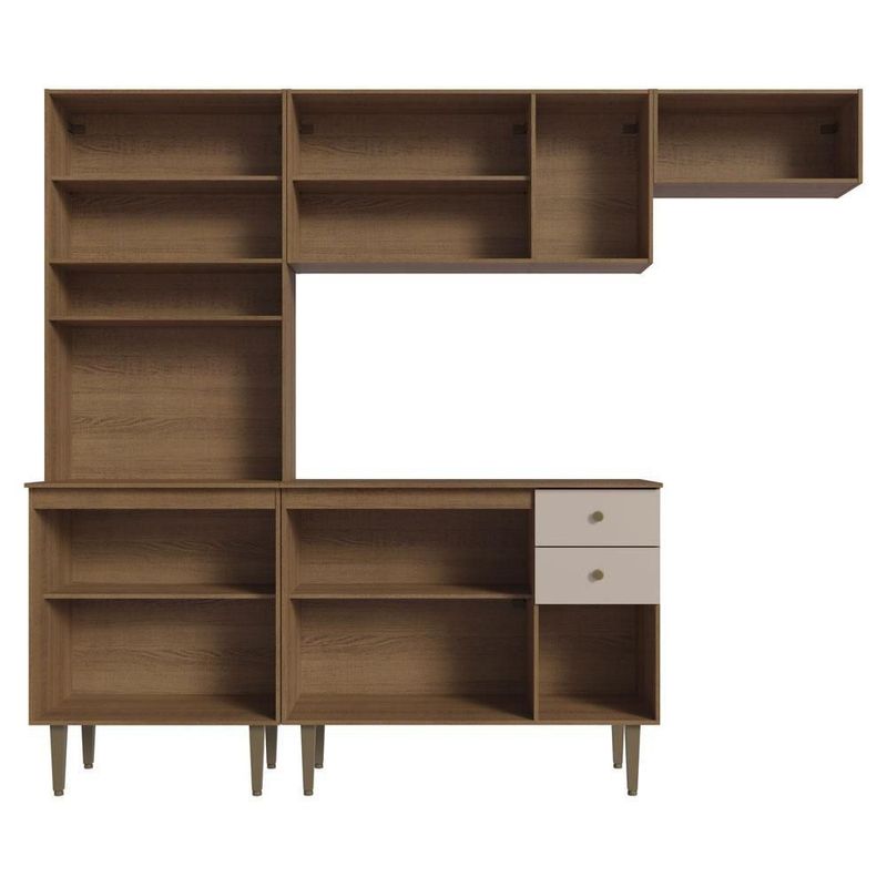 Cocina integral completa modular madesa gourmet 235cm mc 04