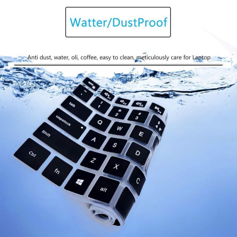 Funda de teclado MUBUY-GOL para Dell Inspiron 14 2 en 1 negra