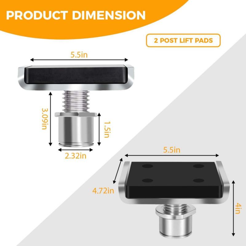 Adaptadores de Elevación Ecliptica Pack de 4 M36 50 mm/60 mm