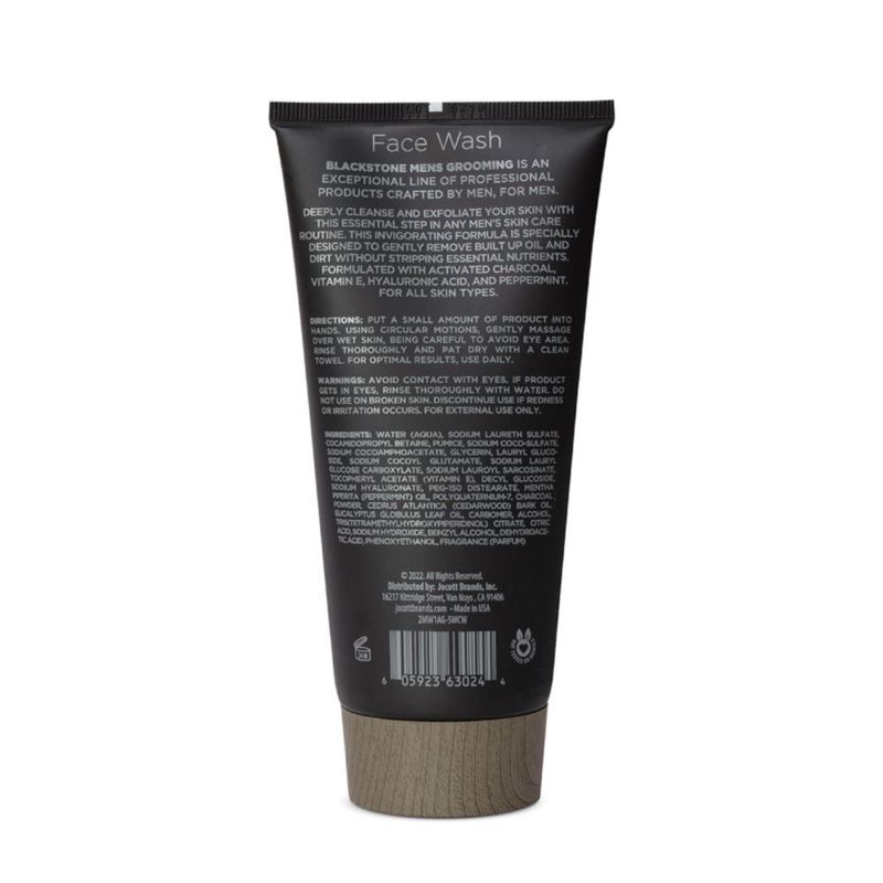 Limpiador facial Blackstone 177 ml Vitamina E y Carbón activado