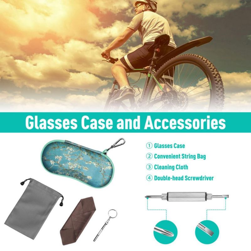 Estuche para Gafas de Sol FINTIE Duro de EVA a Prueba de Impactos z-blossom