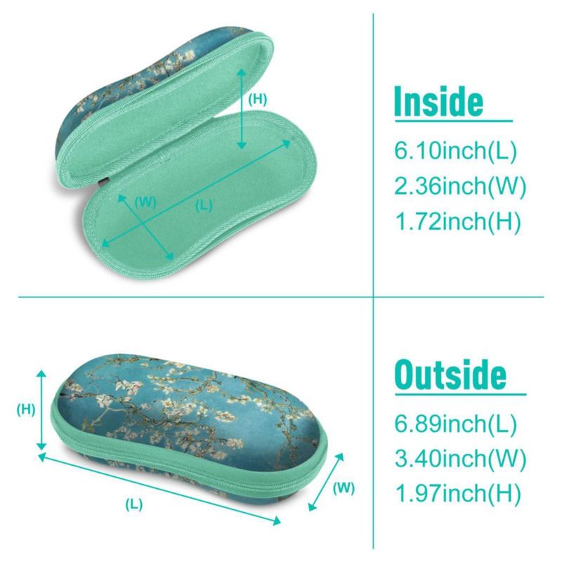 Estuche para Gafas de Sol FINTIE Duro de EVA a Prueba de Impactos z-blossom