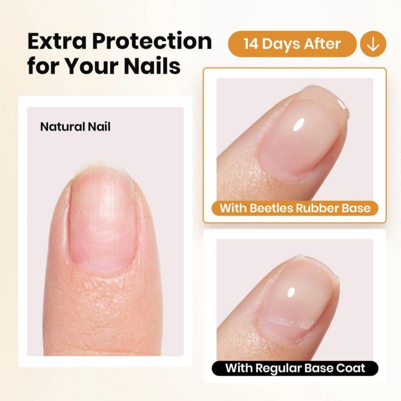 Gel Base Constructora Transparente 15 ml Beetles Gel Polish