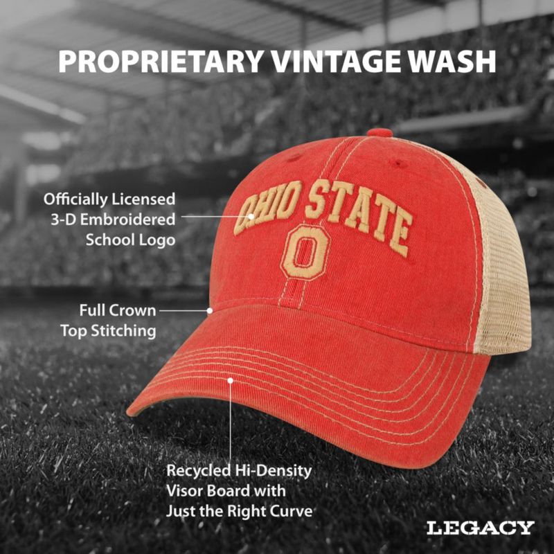 Gorra Legacy Ohio State Buckeyes (Licencia oficial NCAA)