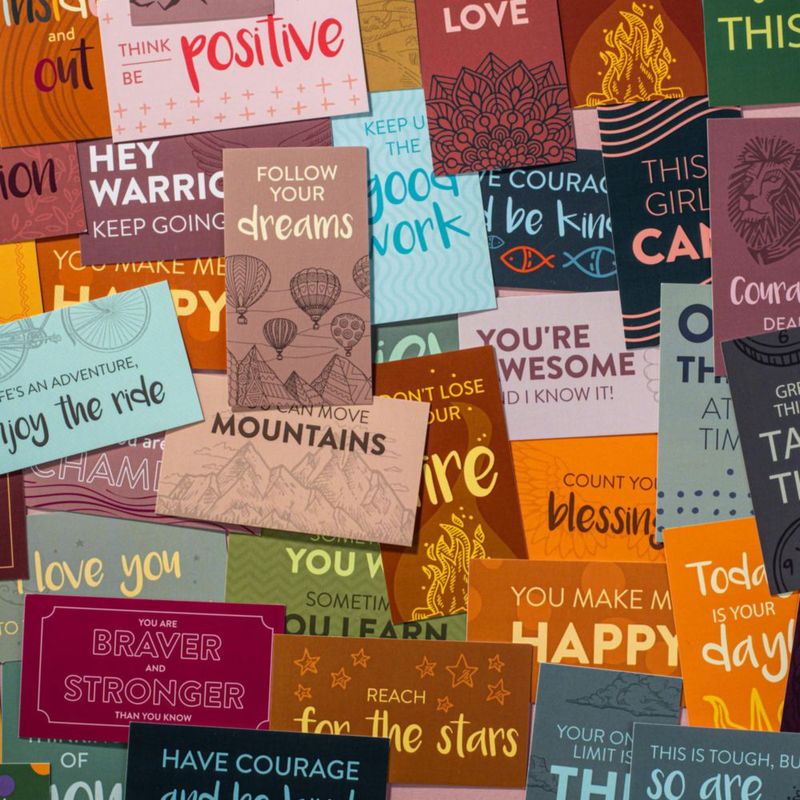 Tarjetas DIVERSEBEE 60 unidades motivacionales variadas