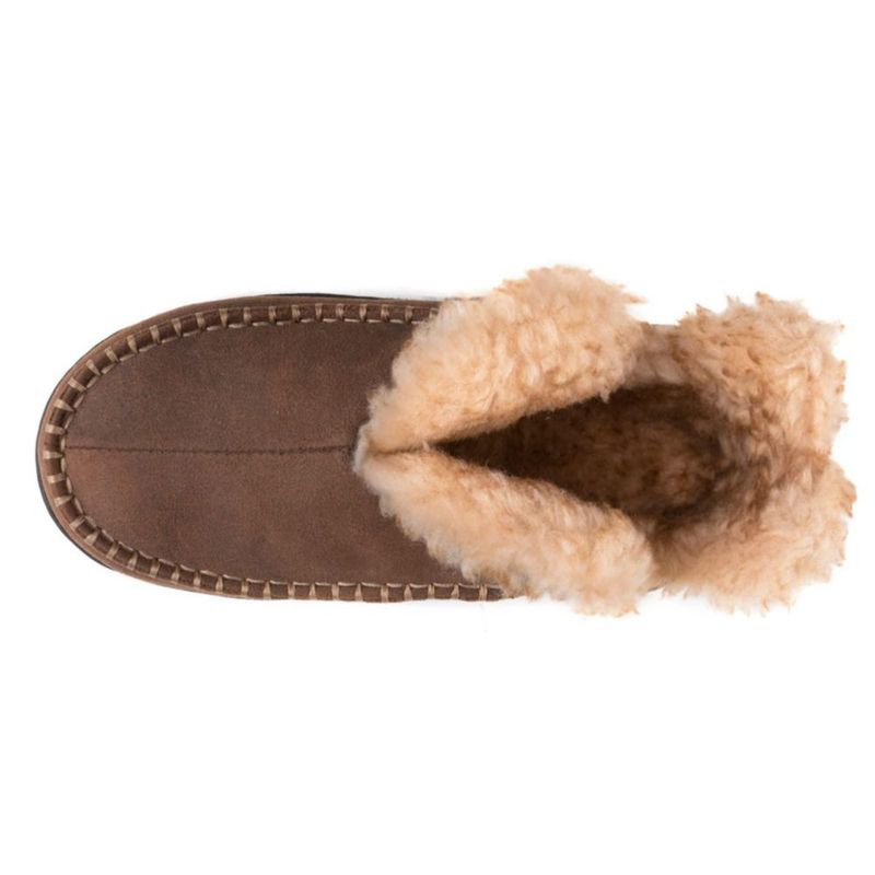 Pantufla Wishcotton talla 10 US color café con espuma viscoelástica