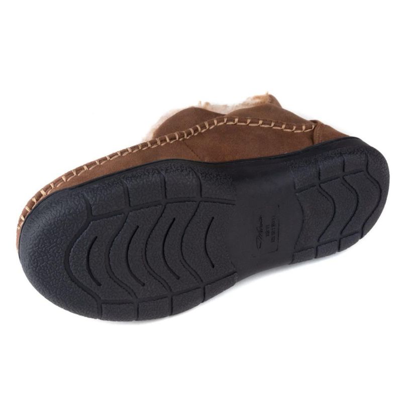 Pantufla Wishcotton talla 10 US color café con espuma viscoelástica